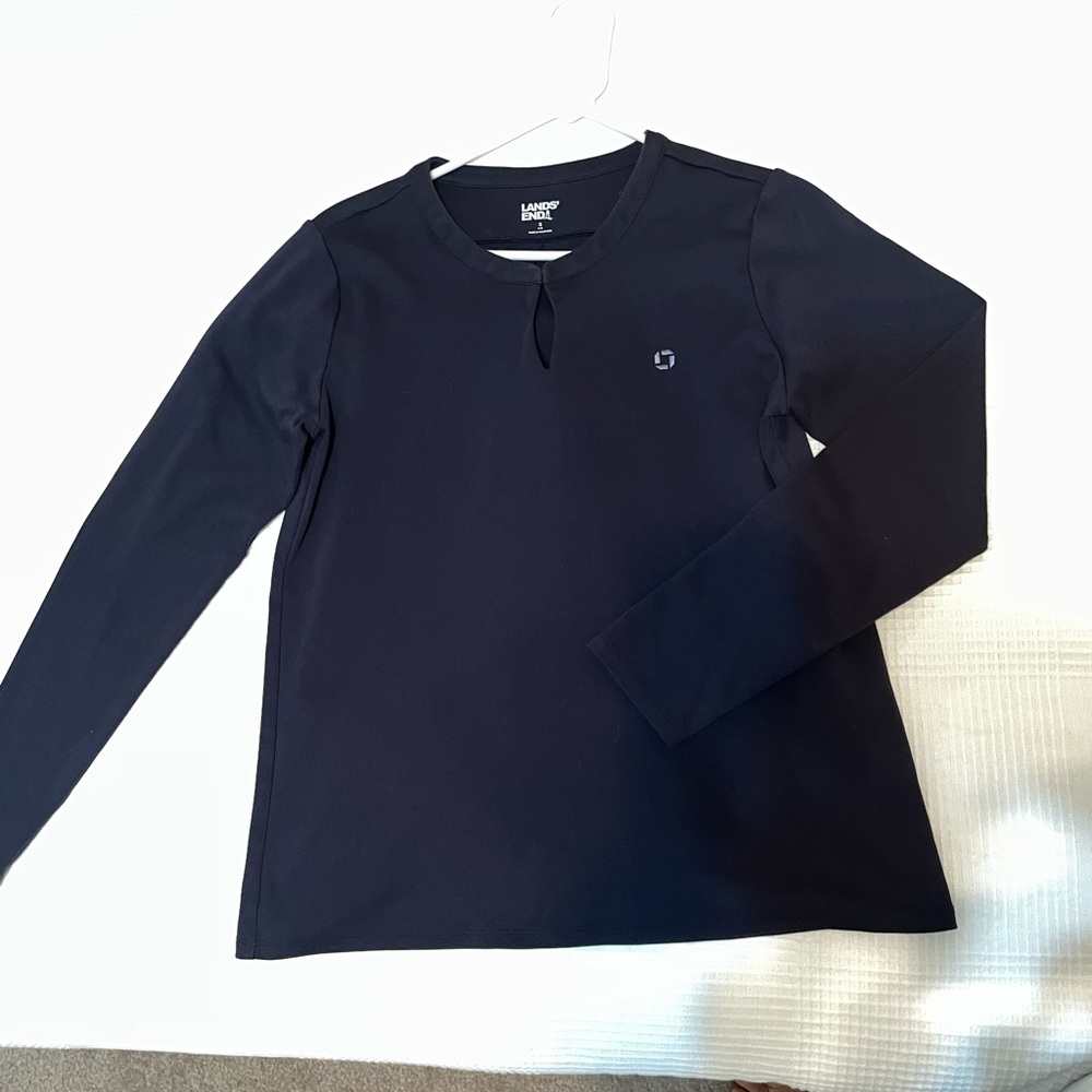 Chase bank lands end apparel long sleeve